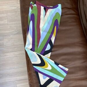 Pucci printed and solid pants, size 42, excelent condition